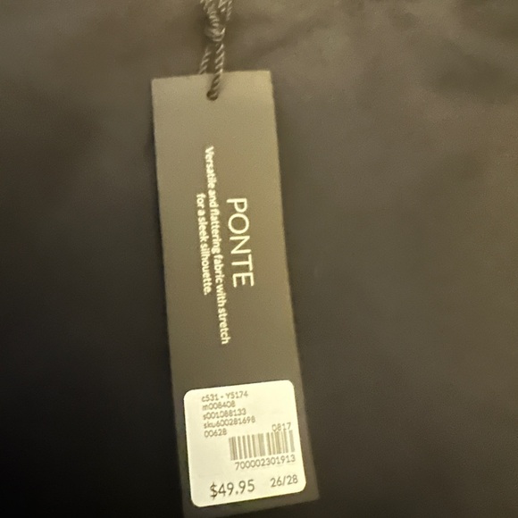 NWT Lane Bryant black ponte leggings size 26-28 4x - Picture 6 of 9